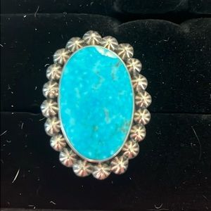 RB Turquoise/Suns Chaco Canyon ring